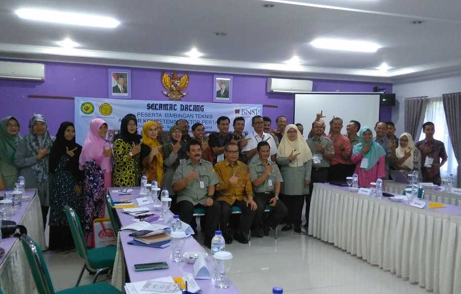 2018, Kemtan Sertifikasi 24 Asesor Sektor Pertanian 