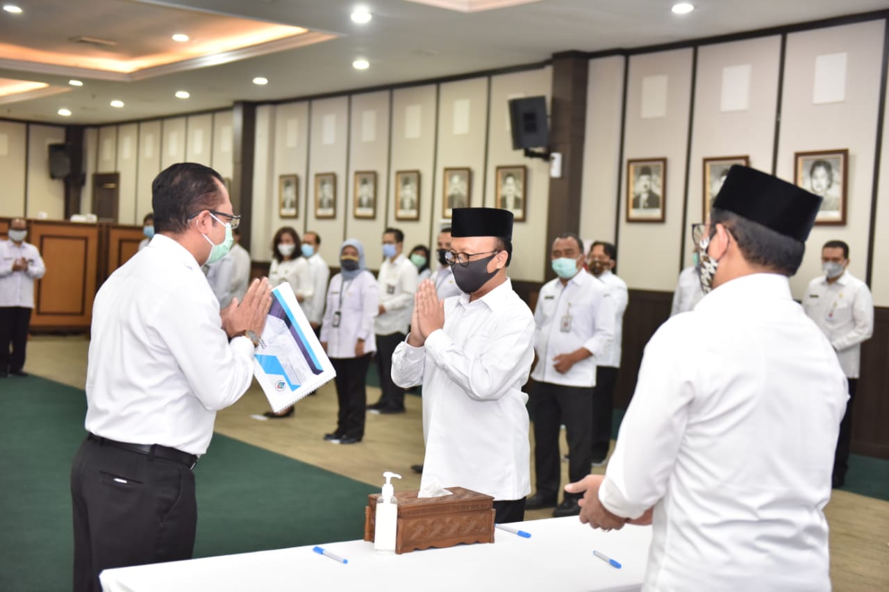 Taufik Madjid Resmi Jabat Plt Sekjend Kemendes PDTT