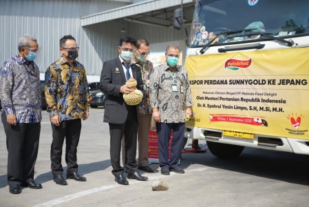 Ekspor Perdana, 6 Ton Varian Produk Olahan Peternakan Tembus Pasar Jepang