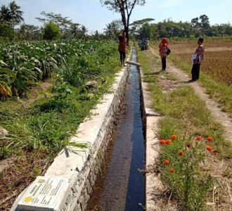 Saluran Irigasi Dibenahi Ditjen PSP Kementan, 50 Ha Lahan di Boyolali Terairi