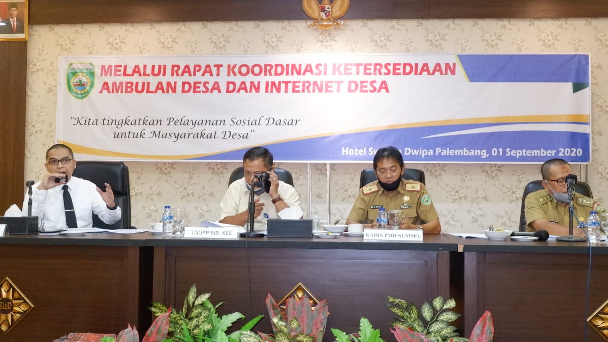 Sumsel Segera Wujudkan Ambulance Desa dan Internet Desa