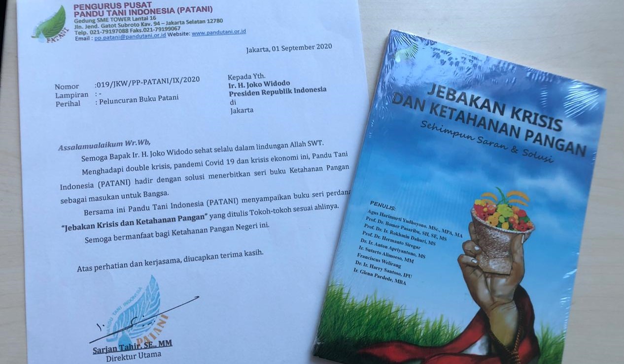 Dalam 4 Hari, 1.000 Eksemplar Buku Jebakan Krisis dan Ketahanan Pangan Ludes Terpesan