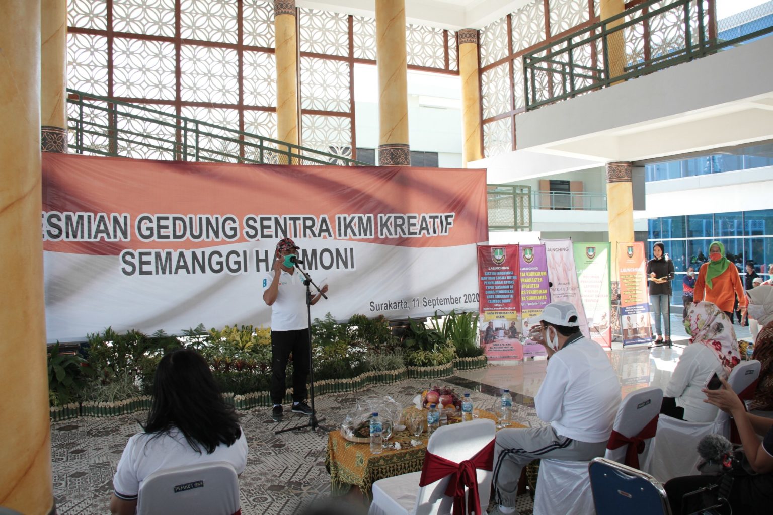 Wako Surakarta Resmikan Sentra IKM Semanggi