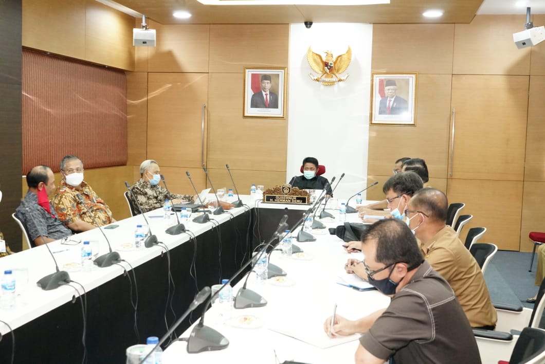 Gubernur Sumsel dan Medco Agro Group Bahas Rencana Pembangunan Bank Gabah