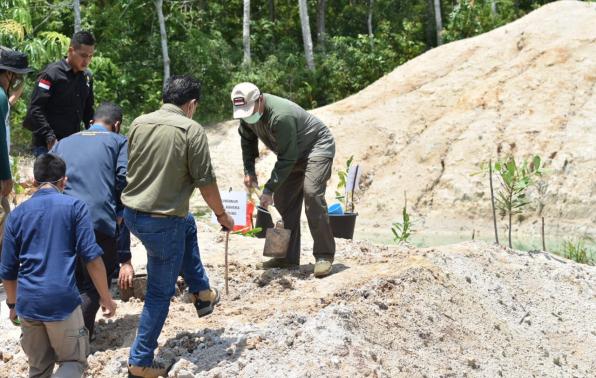 Reboisasi Tanaman Jambu Mete di Desa Keposang Babel