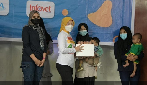 50.000 Telur Ayam Dibagikan ke Anak se-Bandung Raya
