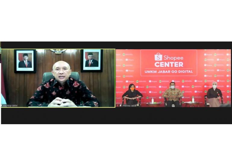 MenkopUKM Apresiasi Kemitraan Marketplace-Bumdes Kembangkan Digitalisasi Ekonomi Desa