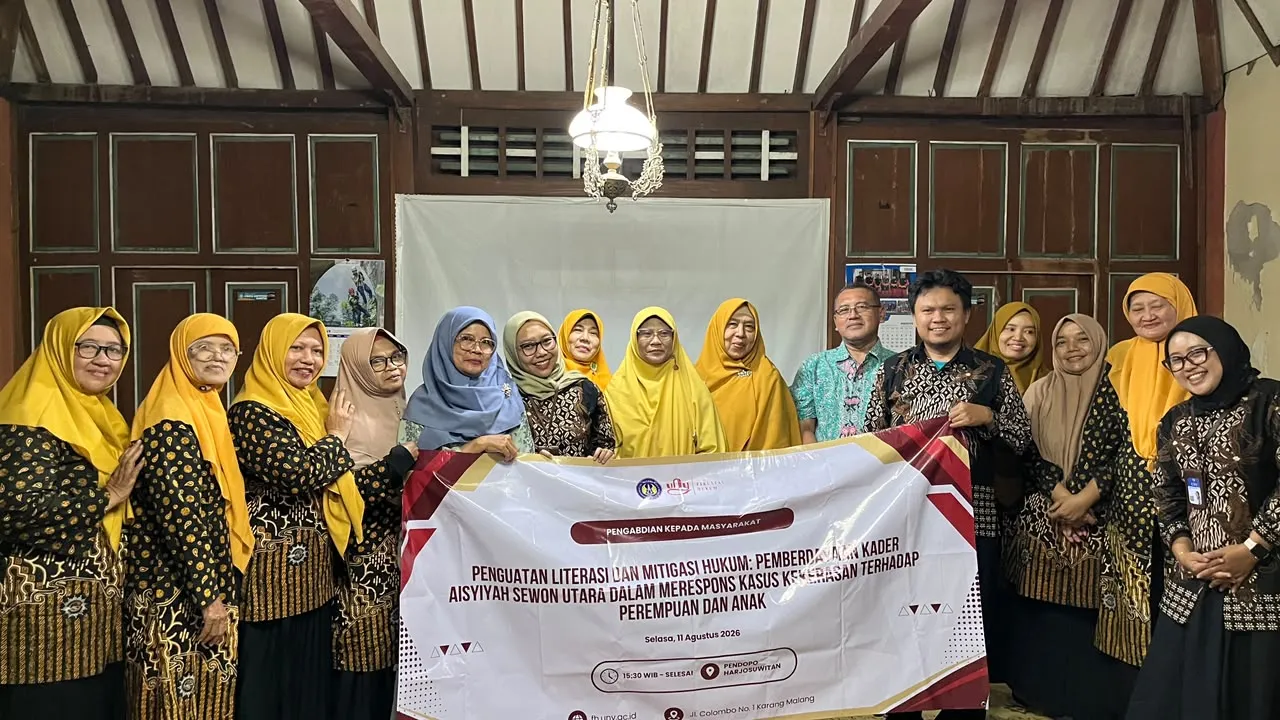 Berita Terkini: Edukasi Pencegahan KDRT: FH UNY Gandeng Aisyiyah Sewon Utara Perkuat Relasi Keluarga Sakinah