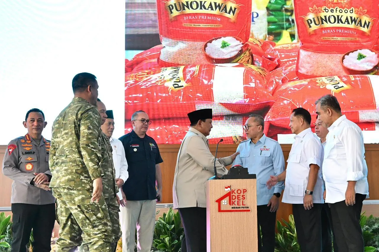 Presiden Optimistis Koperasi Desa/Kelurahan Merah Putih Kekuatan Pertumbuhan Ekonomi Desa