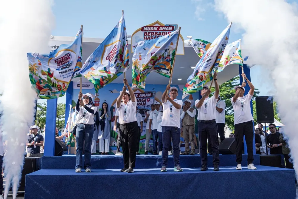 Pertamina Patra Niaga Hadirkan Kebahagiaan Lebaran, Mitra Ojol Bisa Mudik Gratis Tanpa Beban