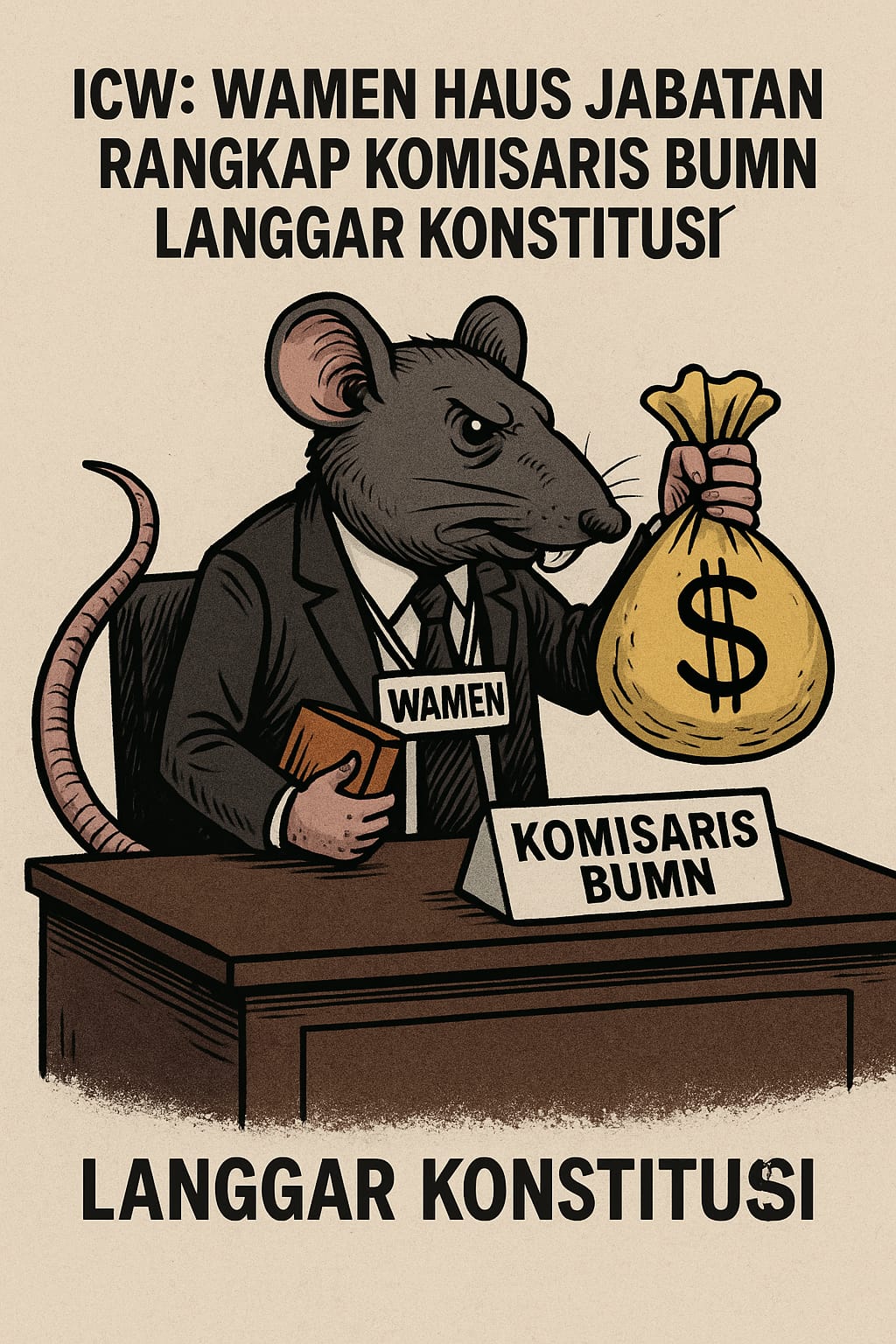 Rangkap Komisaris BUMN, Wamen Dinilai Langgar Konstitusi