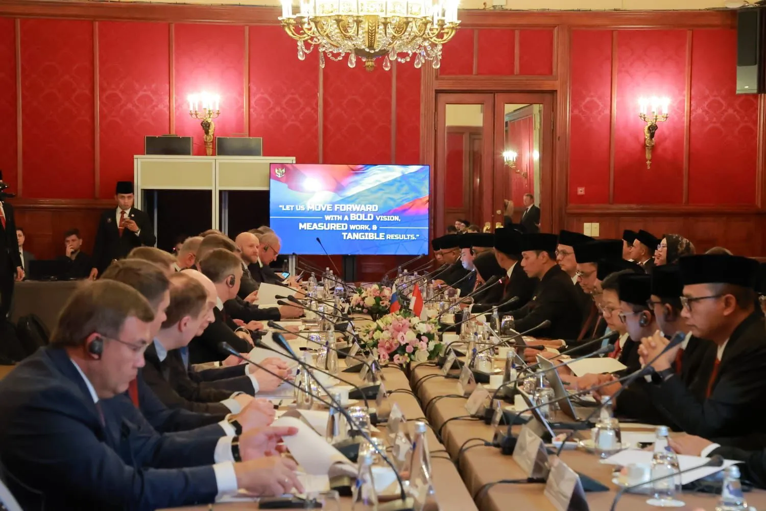 AHY: Kemitraan RI-Rusia Makin Berkembang, Perkuat Kerja Sama Perkapalan dan Konektivitas Maritim