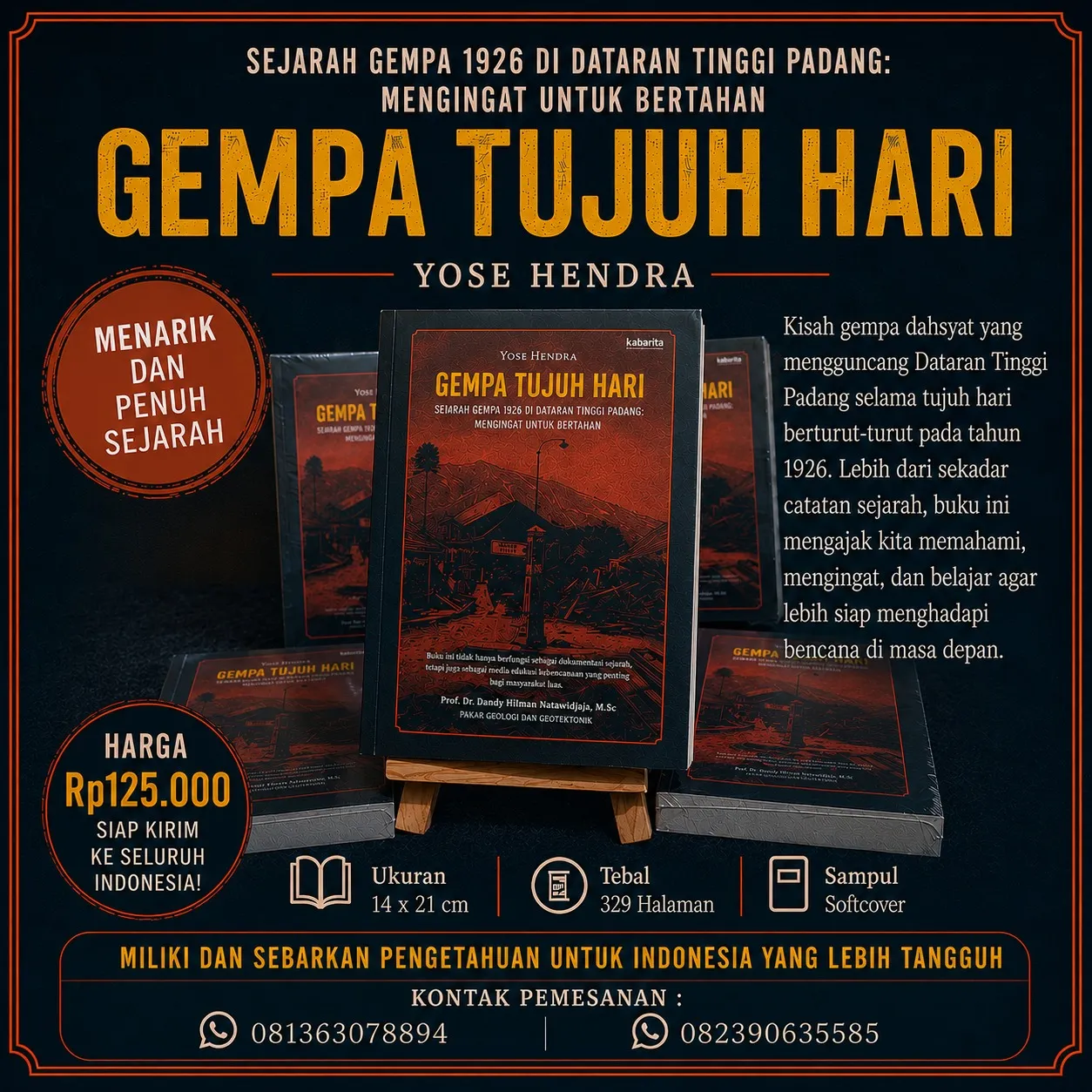 Berita Terkini: Seabad Gempa 1926, Padang Panjang Teguhkan Komitmen Bangun Budaya Tangguh Bencana