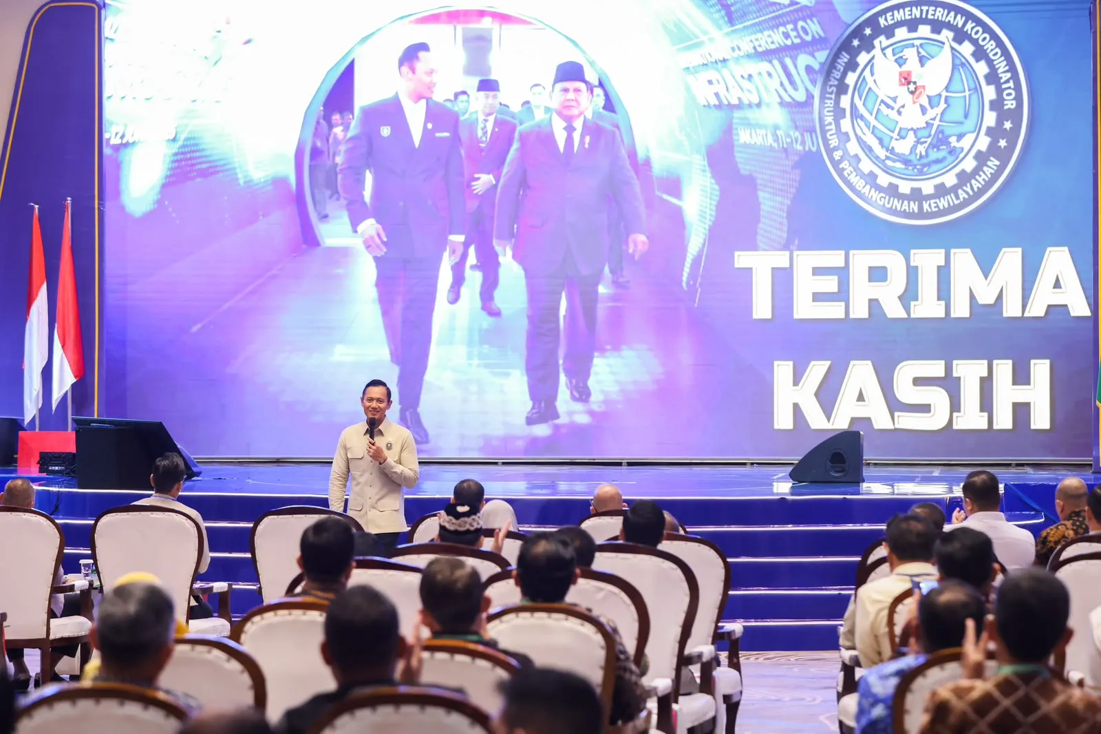 Di Rakernas APEKSI, Menko AHY: Walikota Duta Terbaik untuk Tarik Investasi