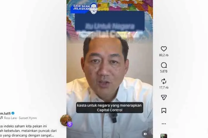Berita Terkini: Mantan Mendag RI Tuding Petinggi BUMN Singapura Tekan MSCI Agar IHSG Rontok