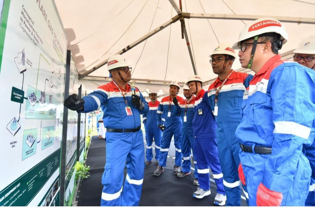 Dorong Energi Bersih, Pertamina Manfaatkan Gas Suar Kilang Menjadi Listrik