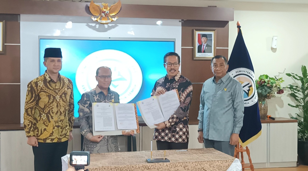Kementrans-Pandutani Indonesia Tandatangani MoU Sinergi Program Transformasi Transmigrasi