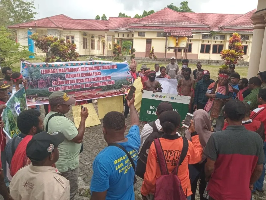 Masyarakat Adat Nasawat Tolak Skema Hutan Desa di Papua Barat Daya