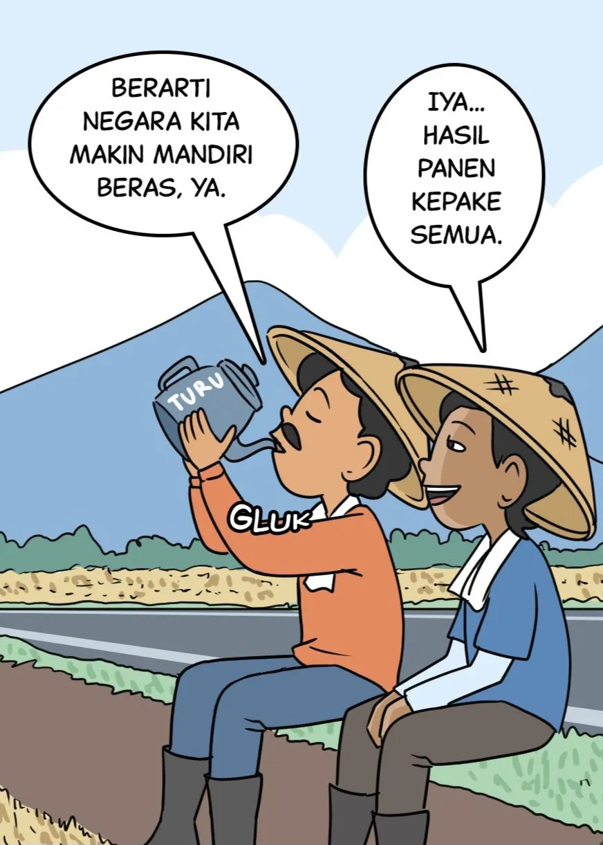 Statistikulasi dan Cerita Produksi Beras Indonesia yang Wow
