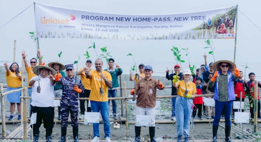 Berita Terkini: New Home-Pass, New Tree, Inisiatif Linknet Jaga Benteng Pesisir dan Masa Depan Masyarakat Serang