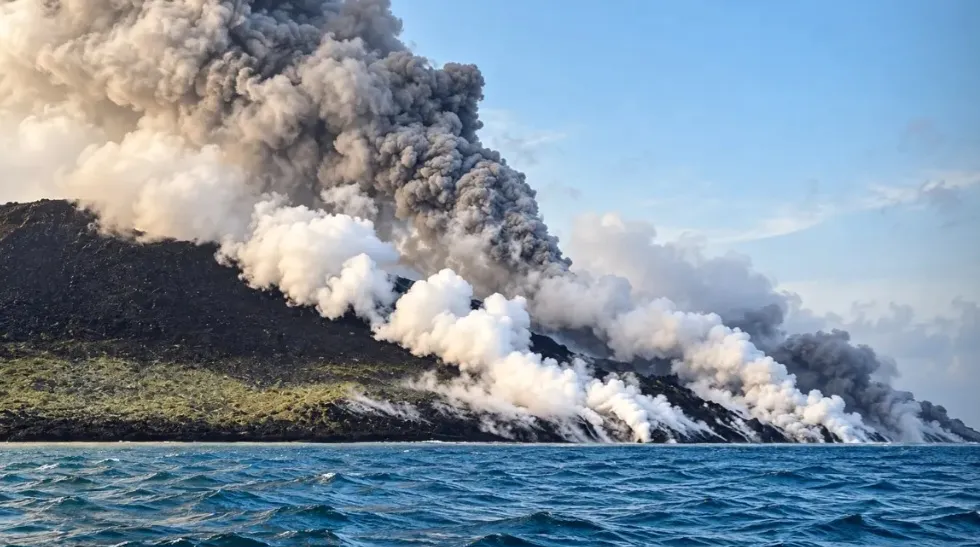 Misteri Pulau Sertung dan Foto Gunung Anak Krakatau yang Terakhir Dikirim Guide Lima Jurnalis