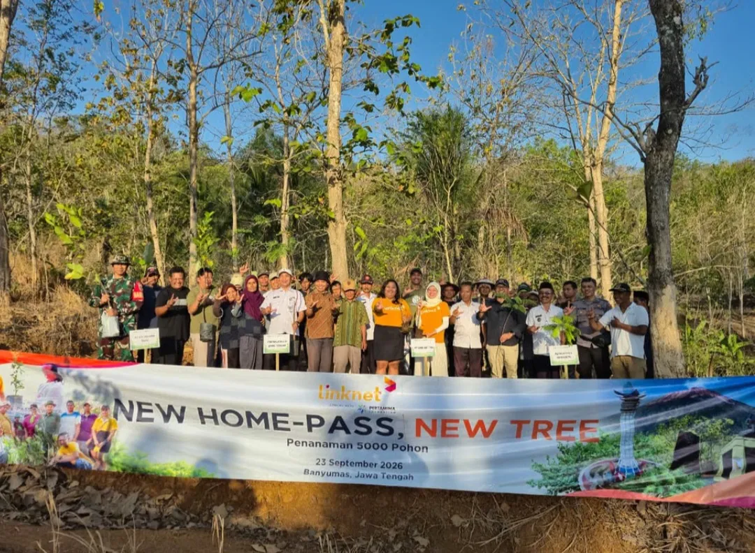 Berita Terkini: Hari Tani Nasional, Linknet Tanam 13 Ribu Pohon Bersama Petani Hutan