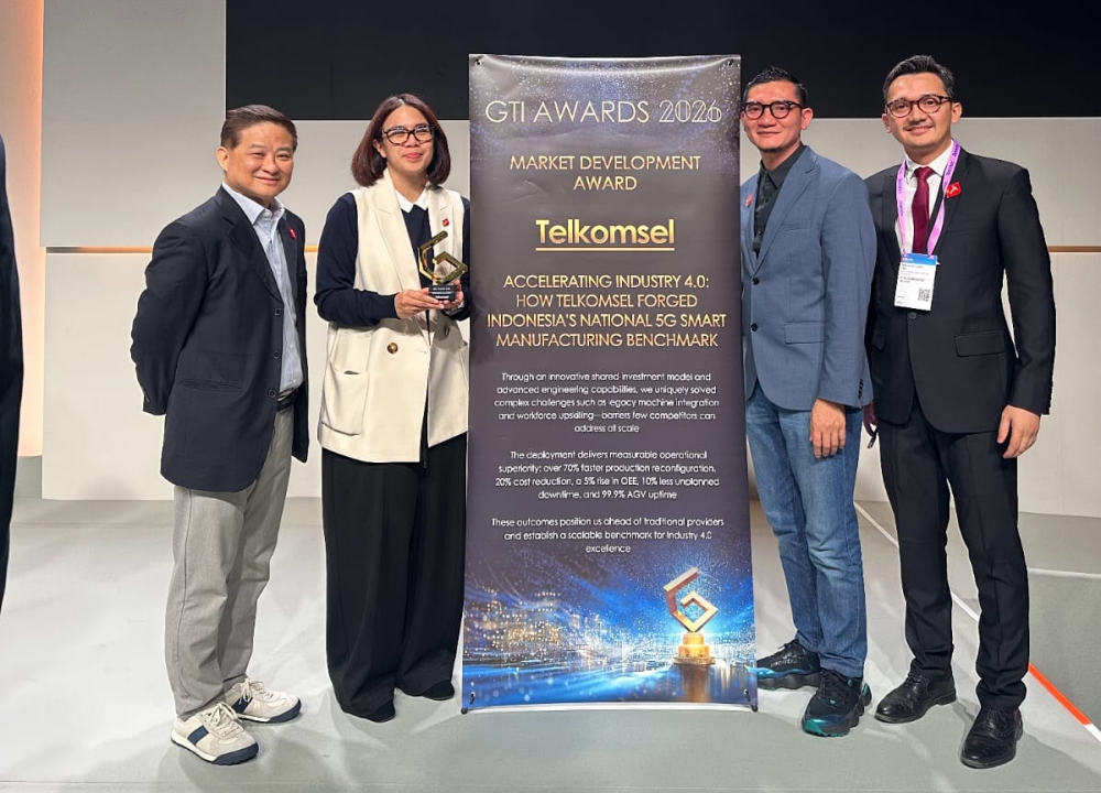 Berita Terkini: Raih Penghargaan Global, Layanan 5G Enterprise Telkomsel Jadi Kunci Transformasi Ekonomi Manufaktur 