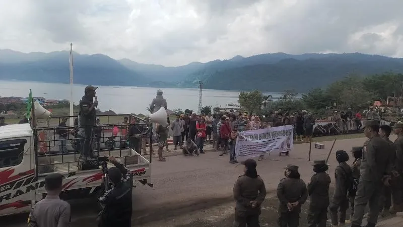 Ratusan Hektare Sawah Tergenang, SPI Morowali Utara Gelar Aksi Damai Desak Perbaikan Saluran Air