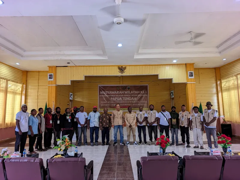 Berita Terkini: Muswil SPI Papua Tengah Tetapkan Kepengurusan Baru dan Tiga Mandat Reforma Agraria