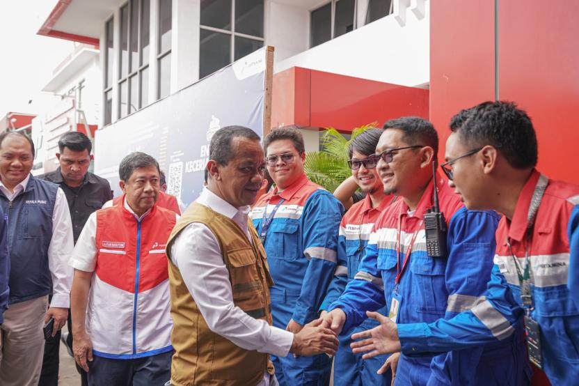 BBM Aman, Menteri ESDM Apresiasi Kesiapan Satgas Nataru Pertamina