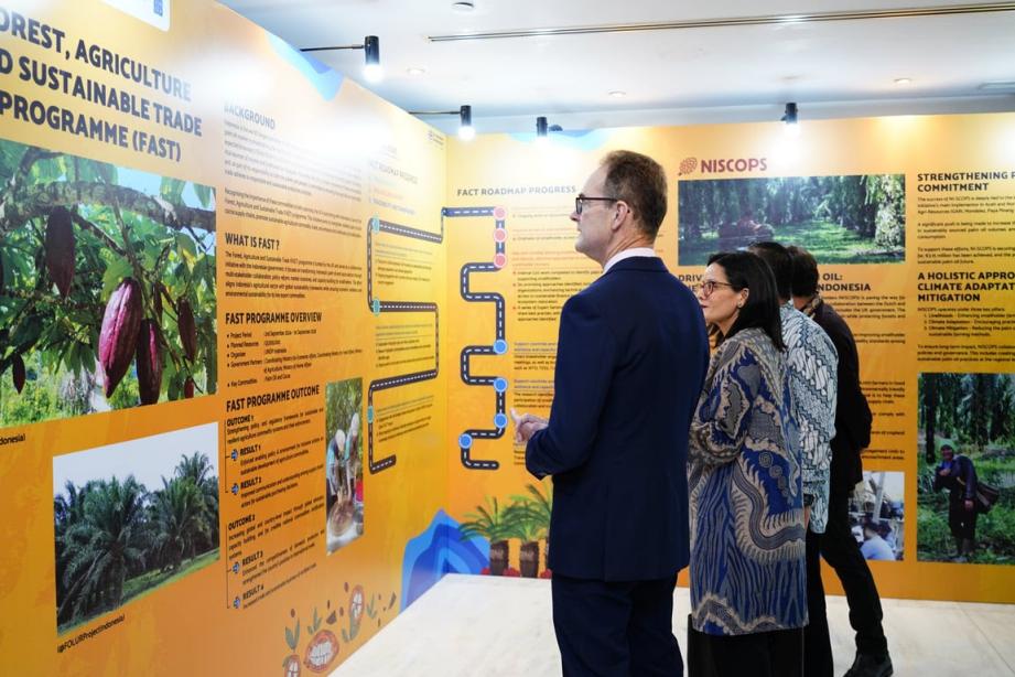 Indonesia dan Inggris Luncurkan Program Hutan, Pertanian, dan Perdagangan Berkelanjutan