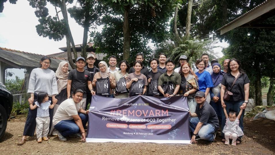 Neutura dan AP Farm Hadirkan Solusi Carbon Farming #REMOVARM di Bandung