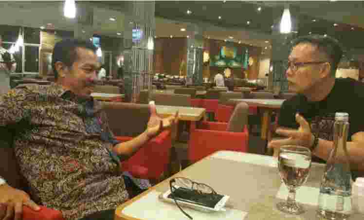 Sarjan dan Aswari Bahas Potensi Desa di Sumsel