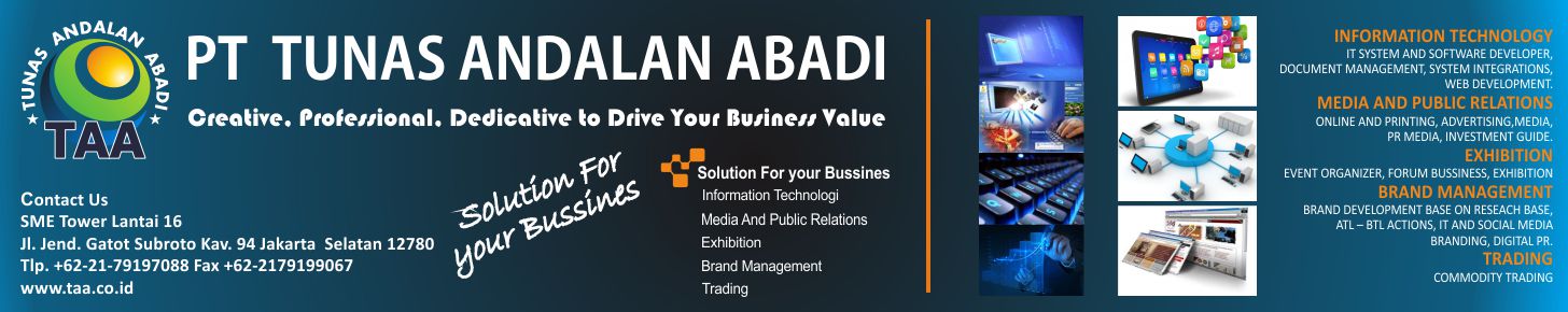 Advertisement Sponsorship: tunas andalan