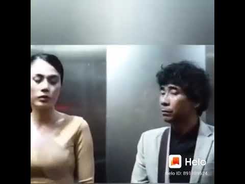 cewe cantik korban keberingasan dalam lift...
